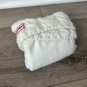 Hunter Cable Knit Welly Socks